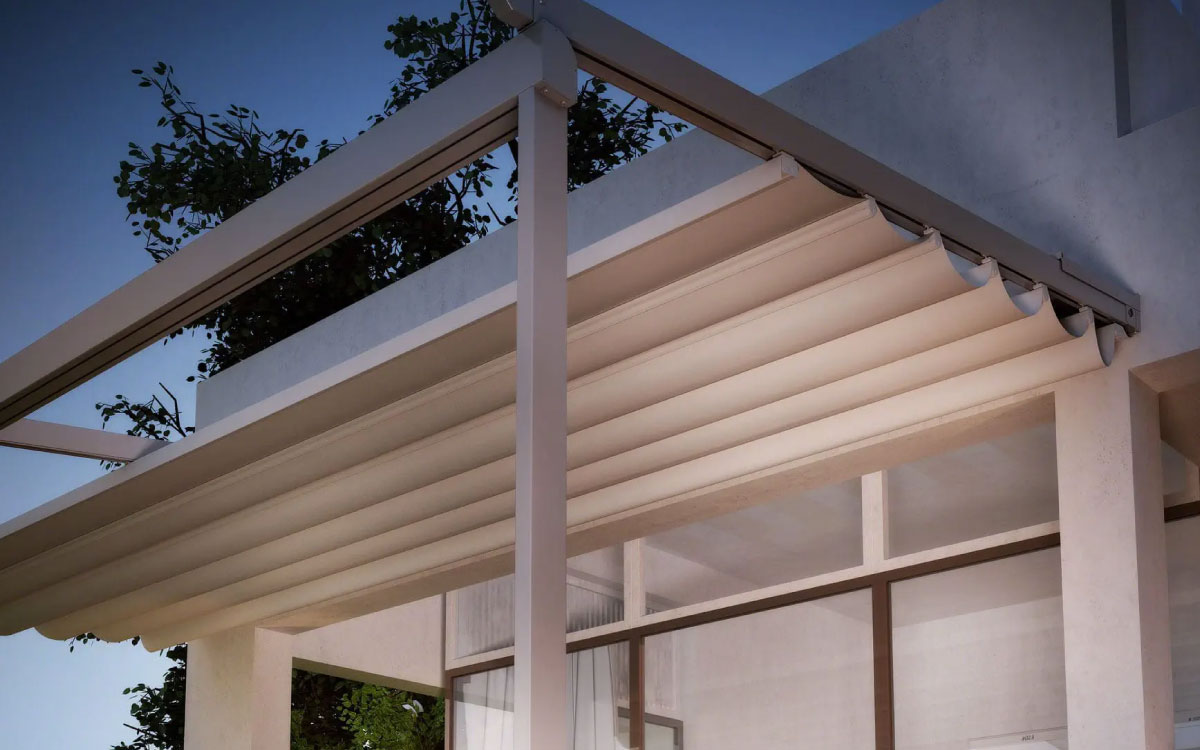 Que materiales usar para un techo de patio?