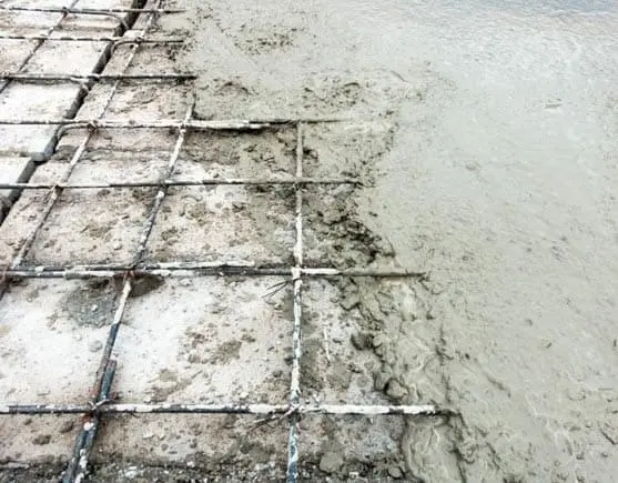 Composición de una losa de concreto.