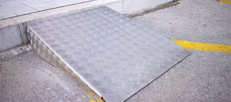 Rampa de concreto fijas prefabricadas