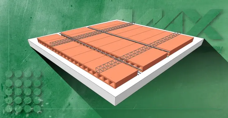 Diagrama de losa placa fácil construida para una casa - Max Acero Monterrey Diagrama de losa placa fácil construida para una casa - Max Acero Monterrey
