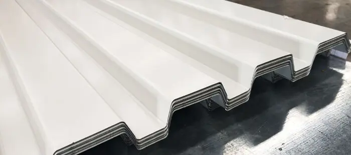 Láminas de acero recubiertas con pintura