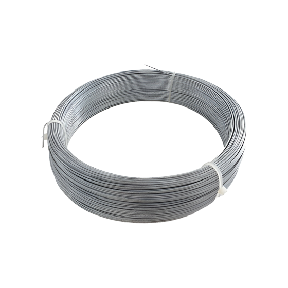 Alambre galvanizado en rollo muestra de stock