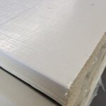 Acercamiento a la cara interior de vinil del panel Glamet LV