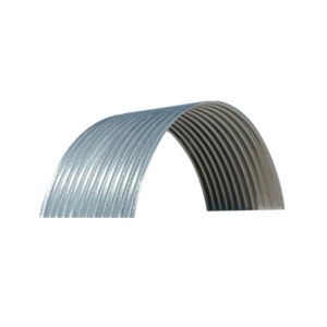 Arcotecho fabricado con lámina galvanizada