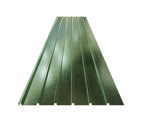 Pieza de lámina tipo tablero ZT-149 color verde