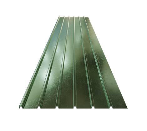 Pieza de lámina tipo tablero ZT-149 color verde
