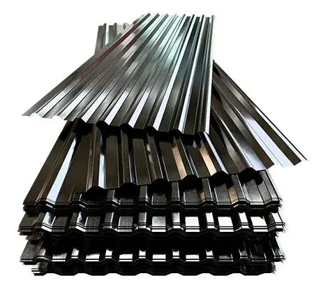 Láminas galvanizadas acanaladas modelo R72