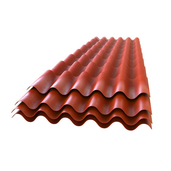 Diseño renderizado de piezas de lámina Plastiteja colocadas unsas sobre otras