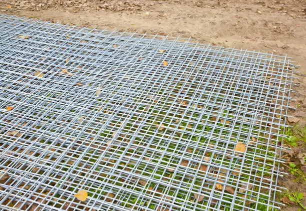 Mallas electrosoldadas fabricadas con alambrón de acero