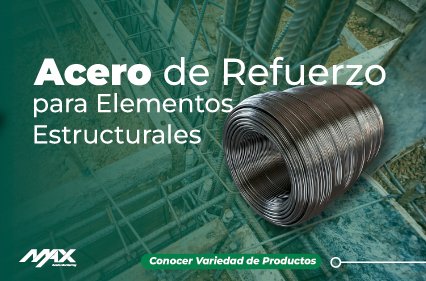 Banner de acero de refuerzo para elementos estructurales