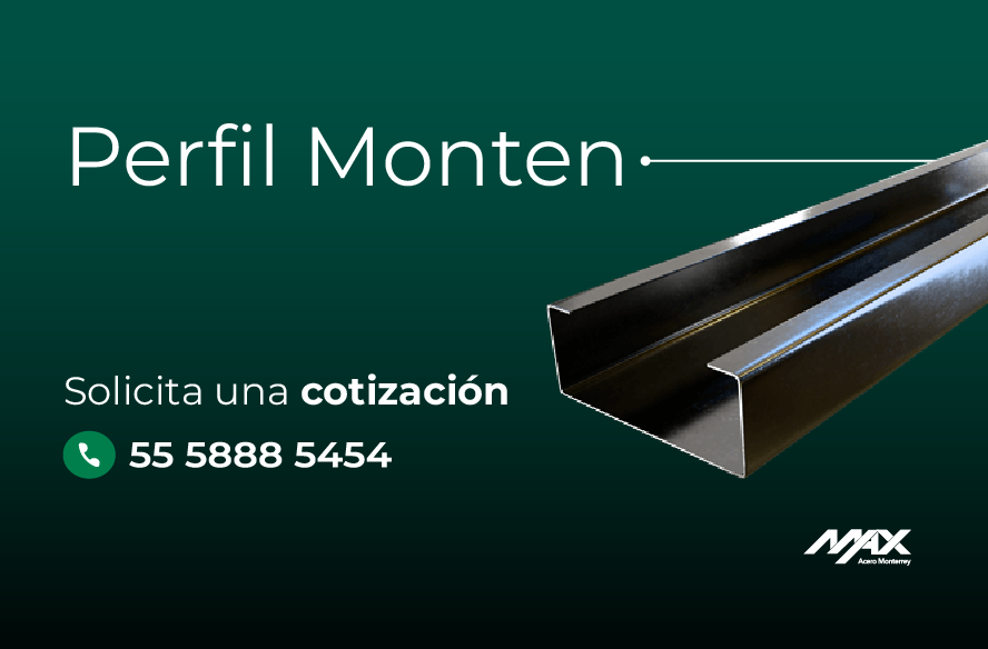 Banner mobile para solicitar cotización de perfil Monten
