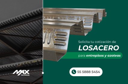 Banner para llamar y cotizar Losacero mobile