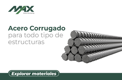 Banner categoría acero corrugado mobile