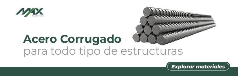 Banner categoría acero corrugado web