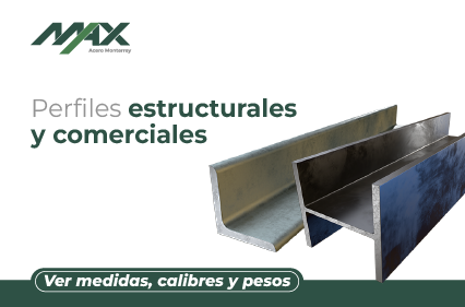 Banner categoría perfiles de acero mobile
