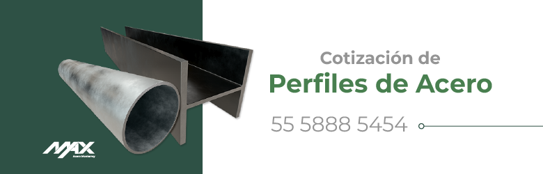 Banner para cotización de perfiles de acero web