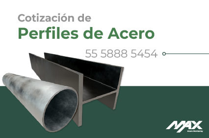 Banner para cotización de perfiles de acero mobile