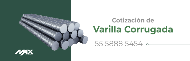Banner para cotización de varilla corrugada web
