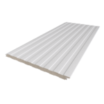 Superwall perspectiva derecha blanco embozado